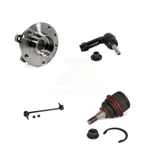 Bearing Lower Ball Joint Outer Tie Rod Link Front Left Kit For Jeep Cherokee FWD