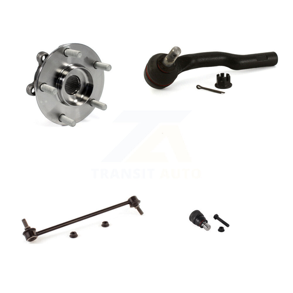 Bearing Lower Ball Joint Outer Tie Rod Link Front Left Kit For 2014-2017 Mazda 6
