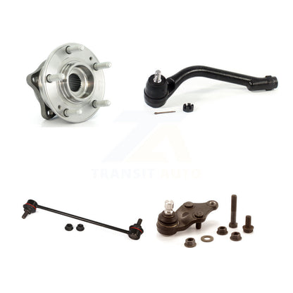 Bearing Lower Ball Joint Outer Tie Rod Link Front Left Kit For Hyundai Santa Fe