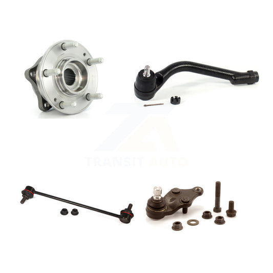 Bearing Lower Ball Joint Outer Tie Rod Link Front Left Kit For Hyundai Santa Fe