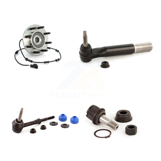 Bearing Lower Ball Joint Outer Tie Rod & Link Front Left Kit For Dodge Ram 3500