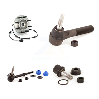 Bearing Lower Ball Joint Outer Tie Rod & Link Front Left Kit For Dodge Ram 3500
