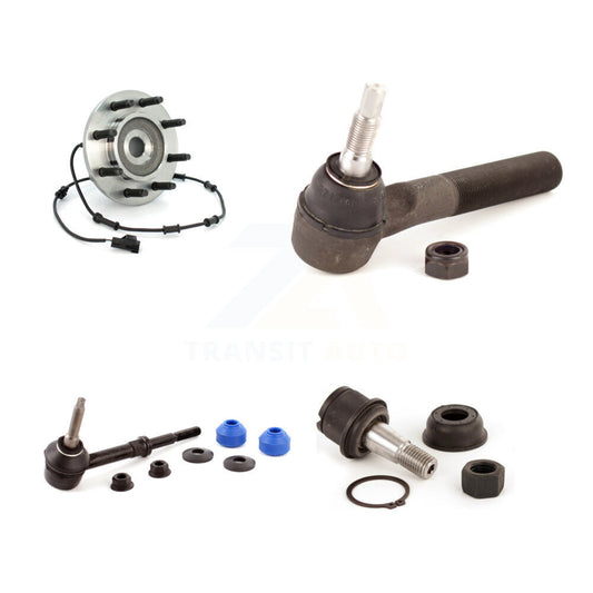 Bearing Lower Ball Joint Outer Tie Rod & Link Front Left Kit For Dodge Ram 3500