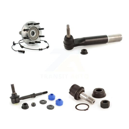 Bearing Lower Ball Joint Outer Tie Rod & Link Front Left Kit For Dodge Ram 2500