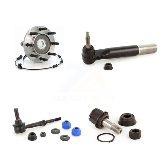 Bearing Lower Ball Joint Outer Tie Rod & Link Front Left Kit For Dodge Ram 3500
