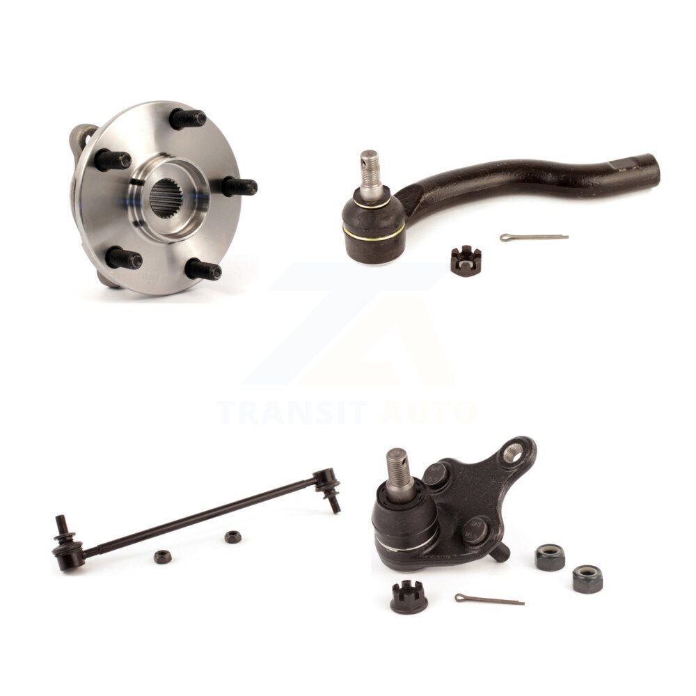 Bearing Lower Ball Joint Outer Tie Rod Link Front Left Kit For Toyota RAV4 Scion