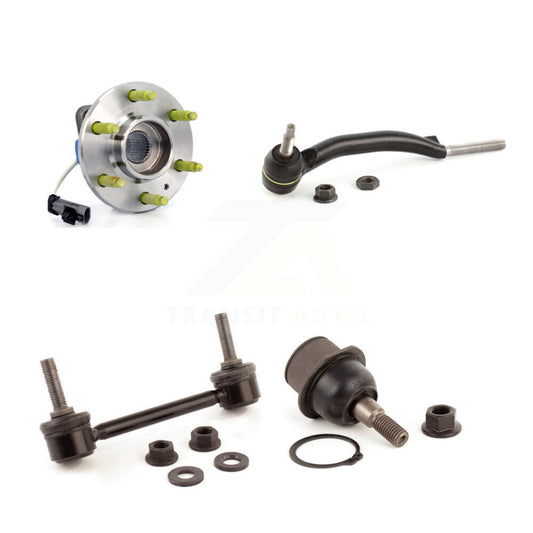 Bearing Lower Ball Joint Outer Tie Rod Link Front Left Kit For Cadillac SRX AWD