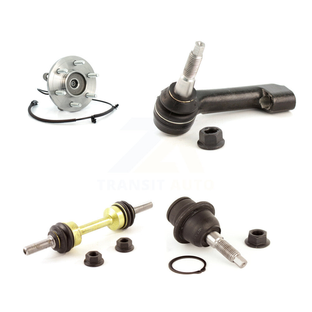 Bearing Lower Ball Joint Outer Tie Rod & Link Front Left Kit For Ford Expedition