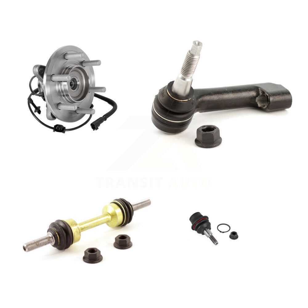 Bearing Lower Ball Joint Outer Tie Rod & Link Front Left Kit For Ford Expedition