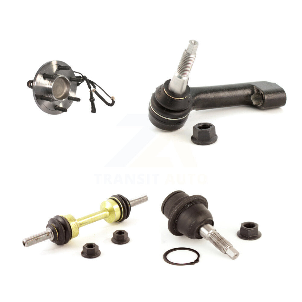 Bearing Lower Ball Joint Outer Tie Rod & Link Front Left Kit For Ford Expedition