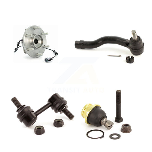 Bearing Lower Ball Joint Outer Tie Rod Link Front Left Kit For Nissan TITAN QX56