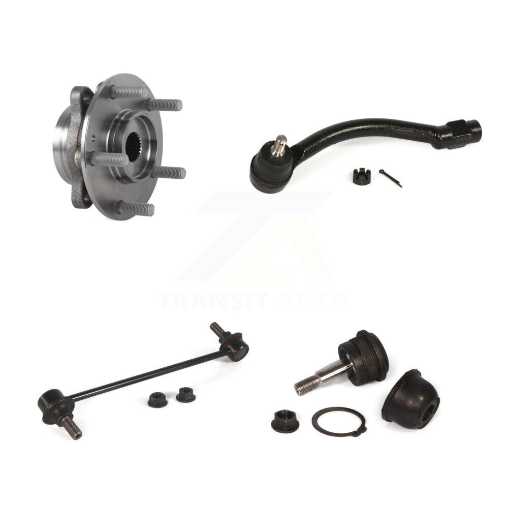 Bearing Assembly Lower Ball Joint Outer Tie Rod Sway Bar Link Front Left Kit For