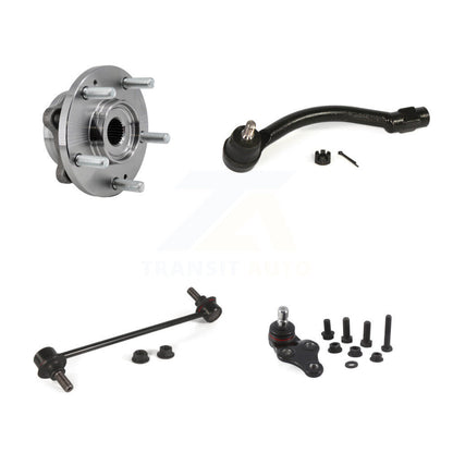 Bearing Lower Ball Joint Outer Tie Rod & Link Front Left Kit For 17-19 Kia Soul