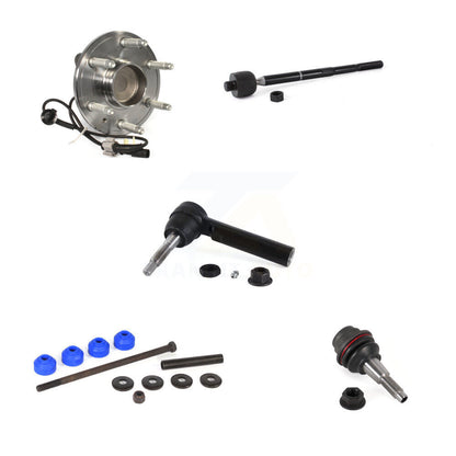 Bearing Lower Ball Joint Tie Rod & Link Front Kit (5Pc) For Chevrolet GMC Sierra