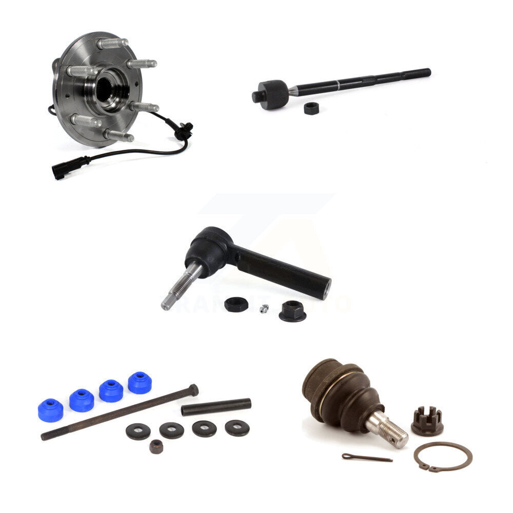 Bearing Lower Ball Joint Tie Rod Link Front Kit (5Pc) For GMC Sierra 1500 Tahoe