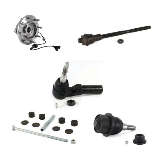 Bearing Lower Ball Joint Tie Rod Link Front Kit (5Pc) For GMC Sierra 3500 HD 4WD