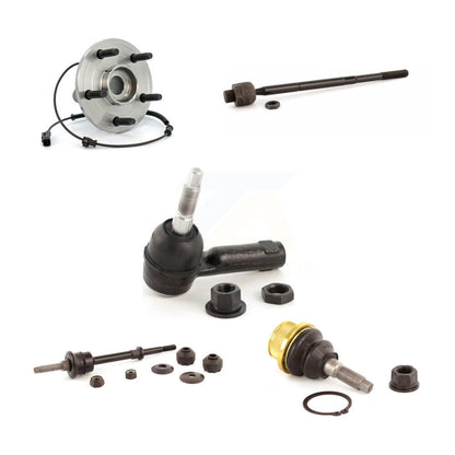 Hub Bearing Lower Ball Joint Tie Rod Link Front Kit (5Pc) For Dodge Ram 1500 RWD