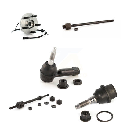 Hub Bearing Lower Ball Joint Tie Rod End Link Front Kit (5Pc) For Dodge Ram 1500