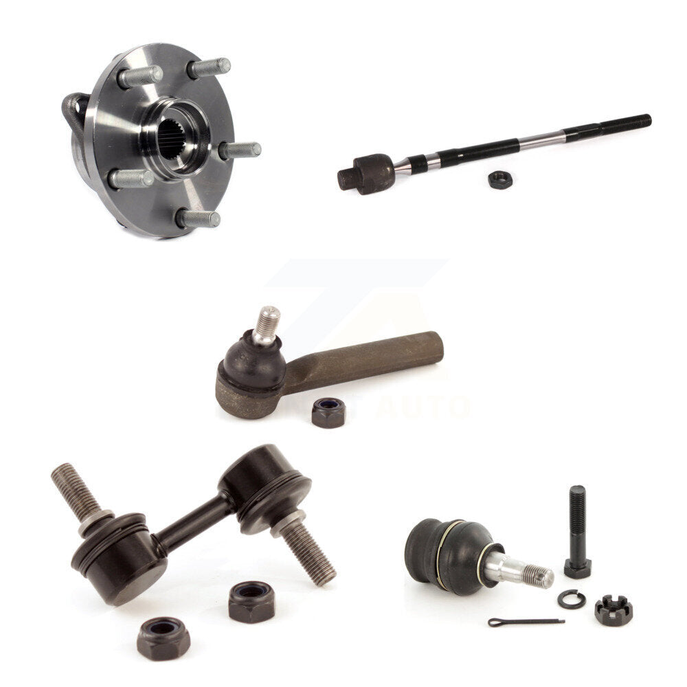 Bearing Lower Ball Joint Tie Rod Link Front Kit (5Pc) For Subaru Impreza WRX STI