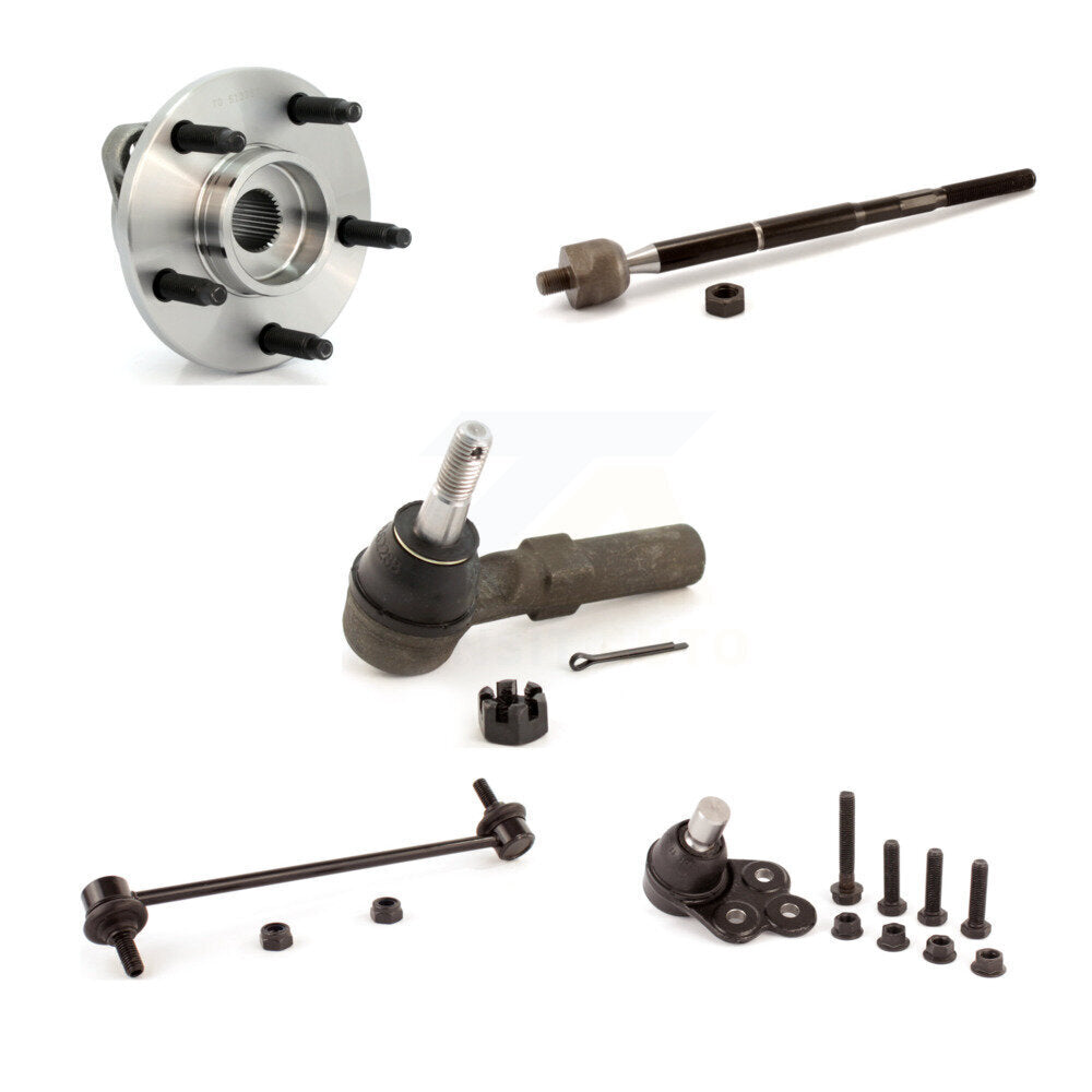 Bearing Lower Ball Joint Tie Rod Link Front Kit (5Pc) For Chevrolet HHR Non-ABS