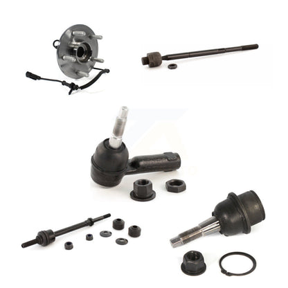 Hub Bearing Lower Ball Joint Tie Rod Link Front Kit (5Pc) For 2012 Ram 1500 4WD