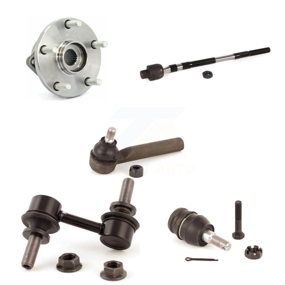 Bearing Lower Ball Joint Tie Rod & Link Front Kit (5Pc) For 08-14 Subaru Tribeca