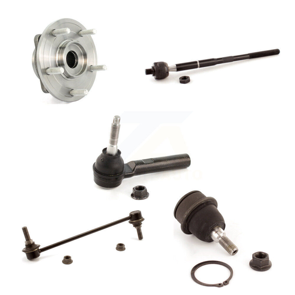 Bearing Lower Ball Joint Tie Rod & Link Front Kit (5Pc) For 09-20 Dodge Journey