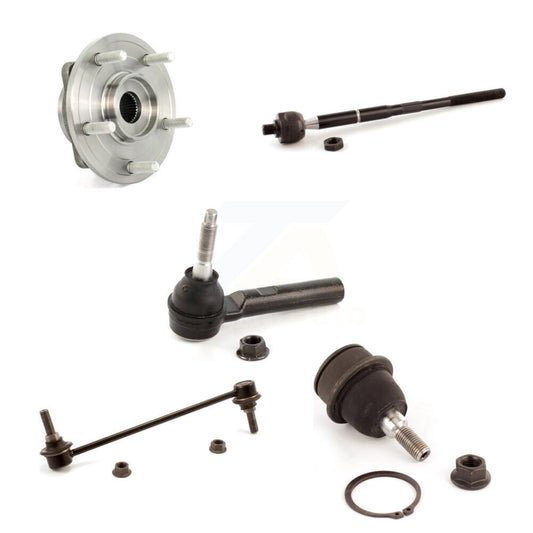 Bearing Lower Ball Joint Tie Rod & Link Front Kit (5Pc) For 09-20 Dodge Journey