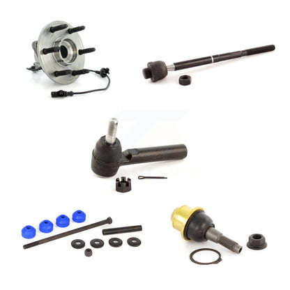 Bearing Lower Ball Joint Tie Rod & Link Front Kit (5Pc) For Chevrolet GMC Sierra