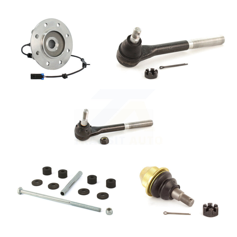 Bearing Lower Ball Joint Tie Rod & Link Front Kit (5Pc) For K3500 Chevrolet GMC
