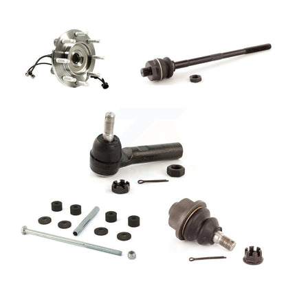 Bearing Lower Ball Joint Tie Rod & Link Front Kit (5Pc) For GMC Chevrolet Sierra