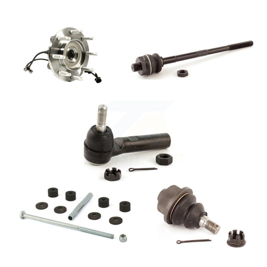 Bearing Lower Ball Joint Tie Rod & Link Front Kit (5Pc) For GMC Chevrolet Sierra
