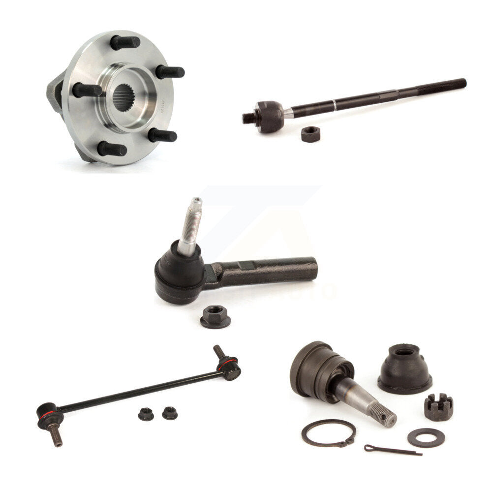 Bearing Lower Ball Joint Tie Rod Link Front Kit (5Pc) For Dodge Caravan Grand &