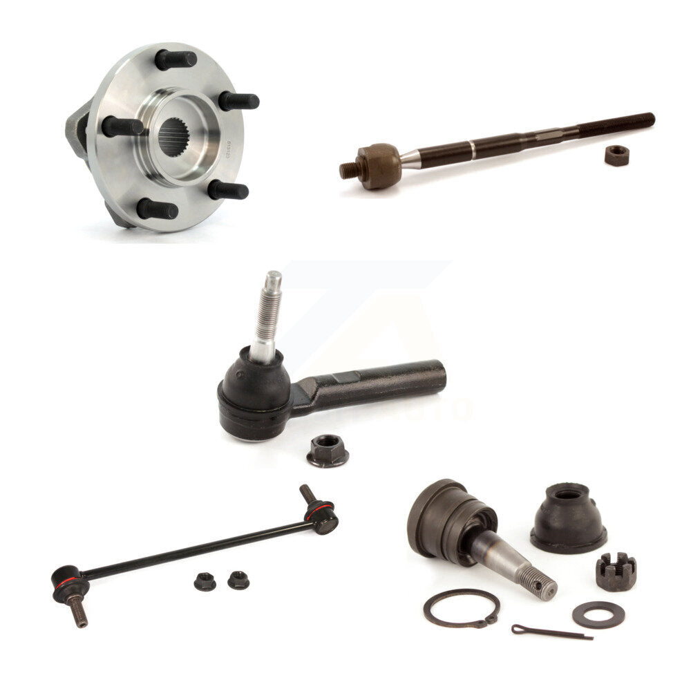 Bearing Lower Ball Joint Tie Rod Link Front Kit (5Pc) For Dodge Grand Caravan &