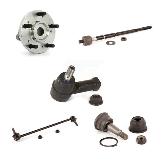 Hub Bearing Lower Ball Joint Tie Rod Link Front Kit (5Pc) For Mitsubishi Eclipse