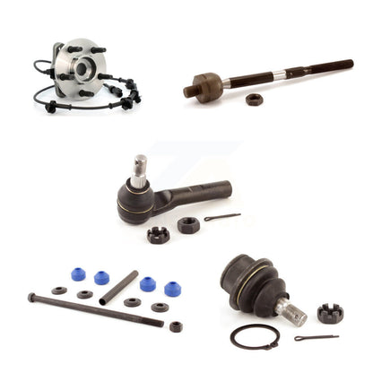 Hub Bearing Lower Ball Joint Tie Rod Link Front Kit (5Pc) For Ford Ranger Mazda