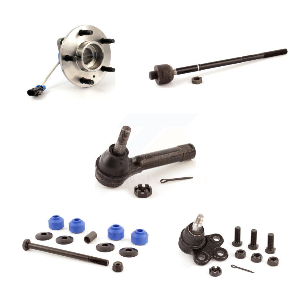 Bearing Lower Ball Joint Tie Rod Link Front Kit (5Pc) For Pontiac Montana Trans