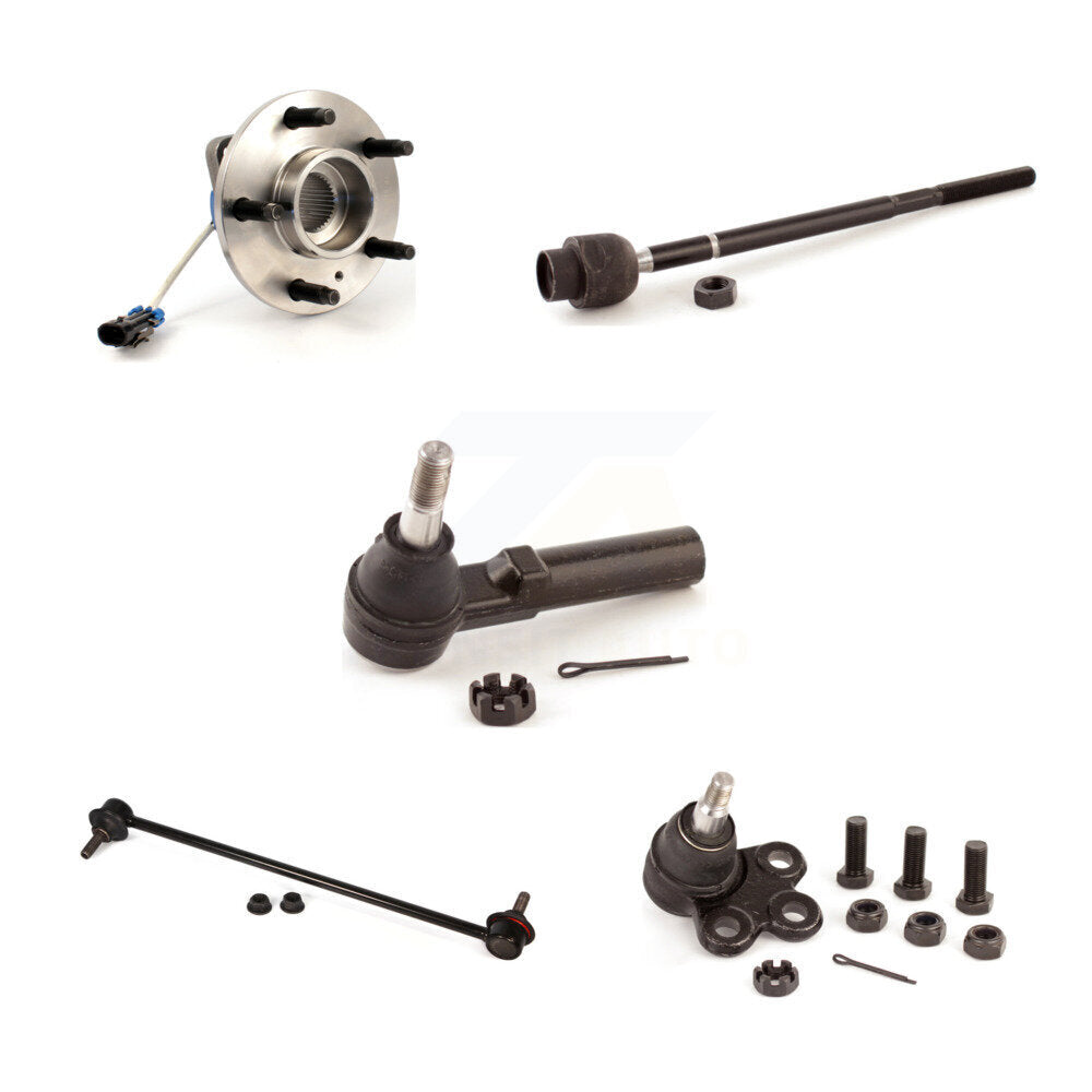 Bearing Lower Ball Joint Tie Rod Link Front Kit (5Pc) For Buick LaCrosse Allure