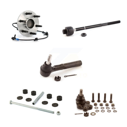 Bearing Lower Ball Joint Tie Rod & Link Front Kit (5Pc) For Chevrolet Silverado