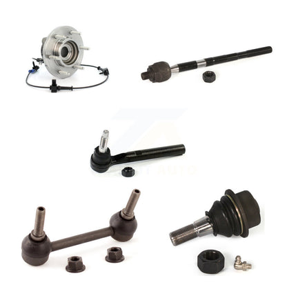 Bearing Lower Ball Joint Outer Inner Tie Rod Link Front Kit (5Pc) For Hummer H3