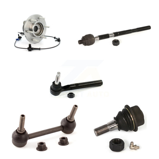 Bearing Lower Ball Joint Outer Inner Tie Rod Link Front Kit (5Pc) For Hummer H3