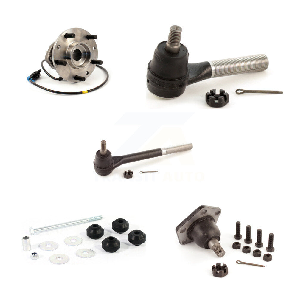 Bearing Lower Ball Joint Tie Rod & Link Front Kit (5Pc) For Chevrolet GMC Blazer