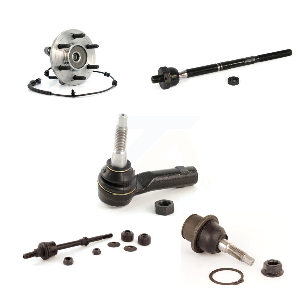 Bearing Lower Ball Joint Tie Rod Link Front Kit (5Pc) For Ford F-150 Lincoln LT