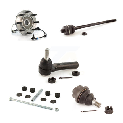Bearing Lower Ball Joint Tie Rod & Link Front Kit (5Pc) For Chevrolet GMC Sierra