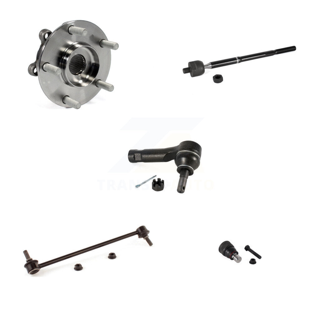Bearing Lower Ball Joint Tie Rod & Link Front Kit (5Pc) For 2013-2016 Mazda CX-5