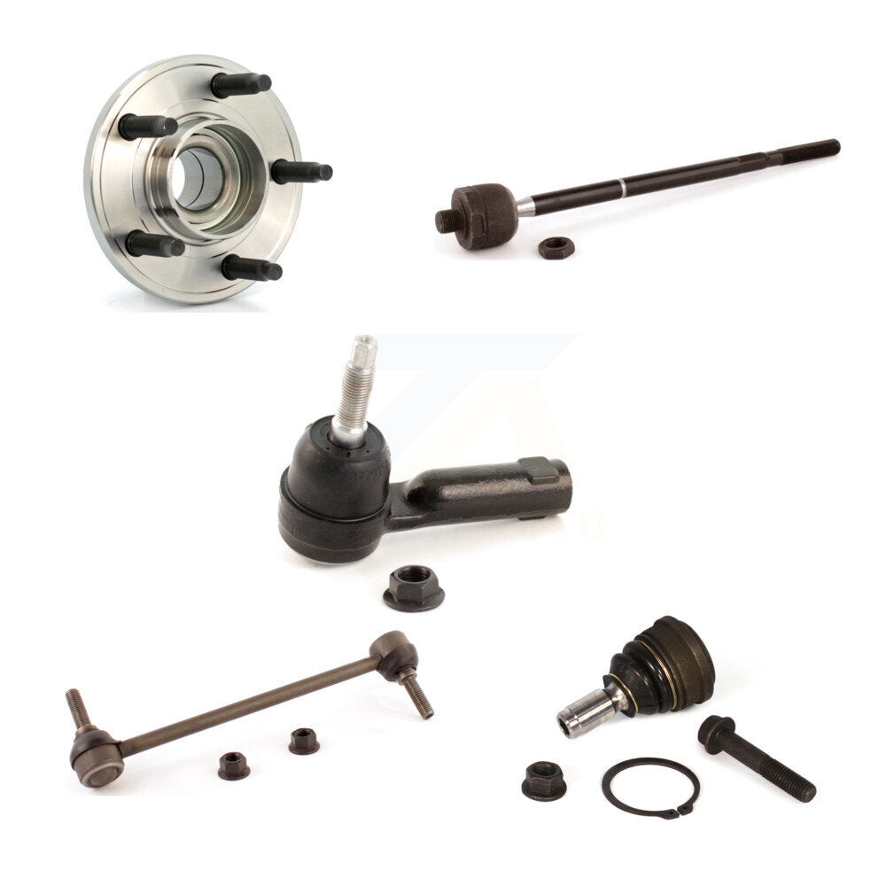 Bearing Lower Ball Joint Tie Rod Sway Bar Link Front Kit (5Pc) For Ford Mustang