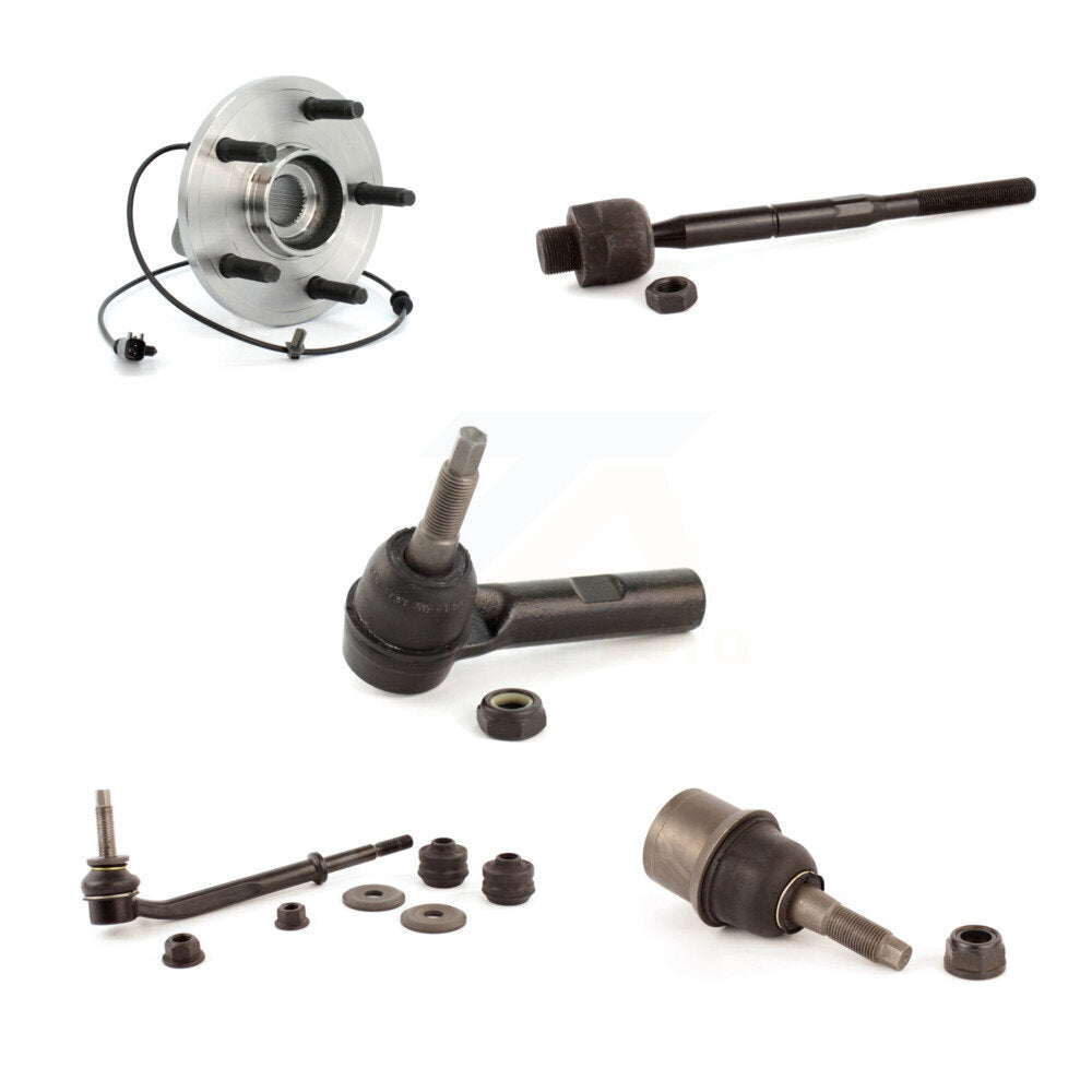Bearing Lower Ball Joint Tie Rod & Link Front Kit (5Pc) For Chrysler Aspen Dodge