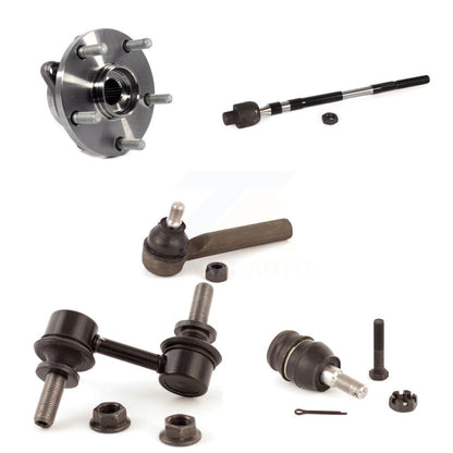 Hub Bearing Lower Ball Joint Tie Rod Link Front Kit (5Pc) For Subaru B9 Tribeca