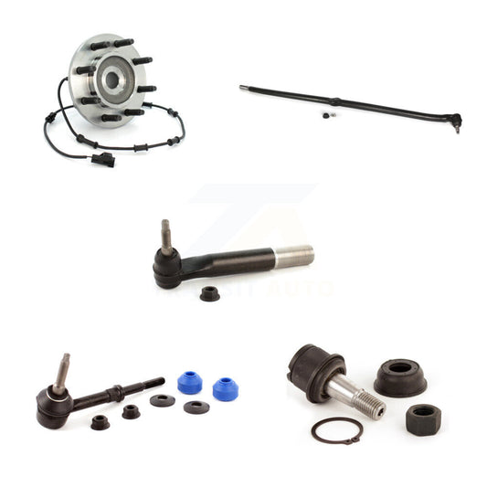 Bearing Lower Ball Joint Tie Rod & Link Front Left Kit (5Pc) For Dodge Ram 3500