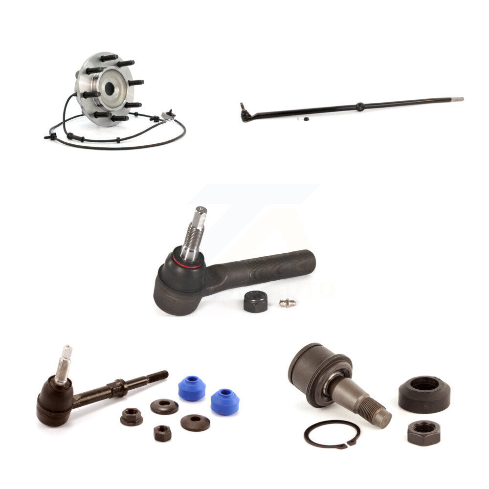 Bearing Lower Ball Joint Tie Rod & Link Front Left Kit (5Pc) For Dodge Ram 2500